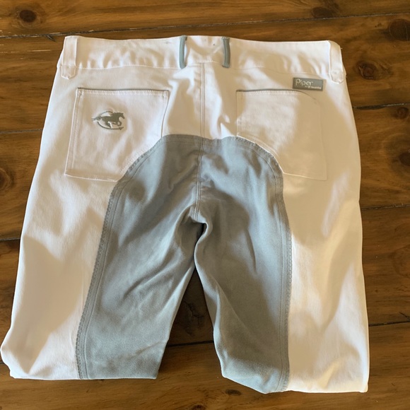 smartpak Pants - SmartPak piper fullseat white show breeches